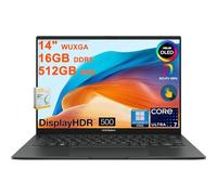 ASUS Zenbook 14 OLED Laptop | 14" WUXGA Lumina OLED Touch (100% DCI-P3, 500nits HDR) | Intel 16-core Ultra 7 255H (Up to 13 Tops) | 16GB DDR5 512GB SSD | Backlit Fingerprint Win11Pro w/DLCA Accessory