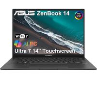 ASUS Zenbook 14 OLED Touchscreen AI PC Laptop,14" FHD+, Intel Core Ultra 7 255H (> i9-13900H), Backlit, 2x Thunderbolt 4, Wi-Fi 7, ist computers Customized 16GB DDR5 RAM, 512GB/1TB/2TB SSD, Win 11 Pro