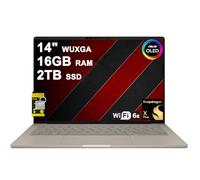 ASUS Zenbook A14 Laptop 14" WUXGA OLED (100% DCI-P3, 600nits HDR) Qualcomm 8-core Snapdragon X Plus (Up to 45 Tops) 16GB DDR5 2TB SSD for Creator Business Professional Win11 ICP Acc