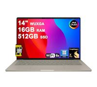 ASUS Zenbook A14 Laptop 14" WUXGA OLED (100% DCI-P3, 600nits HDR) Qualcomm 8-core Snapdragon X Plus (Up to 45 TOPS) 16GB DDR5 512GB SSD For Creator Business Professional Win11Pro ICP Hub w/Copilot+ AI