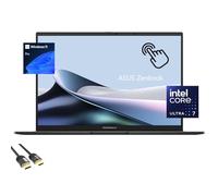ASUS Zenbook Laptop, 14” WUXGA OLED Touchscreen Display, Intel Core Ultra 7-155H (Up to 4.8Ghz), Intel Arc Graphics, 16GB RAM, 2TB PCIe 4.0, WiFi 6E, Backlit KB, TB 4, PDG HDMI Cable, Win 11 Pro