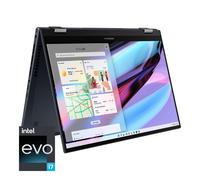 ASUS Zenbook Pro 15 Flip OLED UP6502ZD-M8023W laptop Intel® Core™ i7 i7-12700H Hybrid (2-in-1) 39.6 cm (15.6") Touchscreen 2.8K 16 GB LPDDR5-SDRAM 1 TB SSD Intel Arc A370M Wi-Fi 6E (802.11ax) Windows