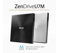 ASUS SDRW-08U7M-U optical disc drive Black DVD±RW ( 90DD01X0-M29000 )