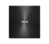 ASUS ZenDrive U9M Black - USB 2.0/USB-C Slim External DVD Burner Optical Disc 8x Speed Re-Writer Drive with M-Disc Support, USB 2.0 Type-A/Type-C Compatibility, Mac/Windows OS Compatible