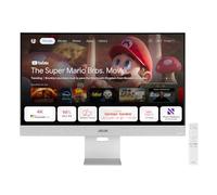 ASUS ZenScreen 31.5" 4K USB-C Smart Monitor (MS32UC) - UHD (3840 x 2160) IPS, 98% DCI-P3, GoogleTV, Harman Kardon Speakers, USB-C (90W PD), Wireless Display, Netflix and Youtube, 3 YR Warranty