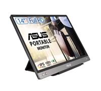 ASUS ZenScreen MB14AC Portable USB Monitor- 14 inch, IPS Full HD, Hybrid Signal Solution, USB Type-C, Flicker Free, Blue Light Filter, Anti-glare sur