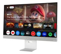 ASUS ZenScreen Smart MS32UC - 32 Inch 4K UHD Monitor - GoogleTV, 5-Watt Speaker, Miracast & Chromecast, DisplayHDR 400 - IPS Panel, 16:9, 3840x2160, HDMI, USB-C with 90W PD, Ergonomic, Remote Control
