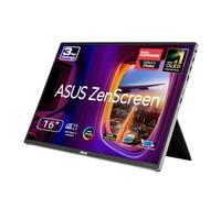 ASUS ZenScreen OLED 16" 16:10 USB-C Portable Monitor (MQ16FC) - WUXGA (1920 x 1200), Power Pass Through, Auto Rotate, Tripod, Mini-HDMI, 95% DCI-P3, Flicker Free, Low Blue Light, 3 yr Warranty
