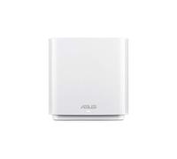 ASUS ZenWiFi AC Whole-Home Tri-Band Mesh WiFi6 (CT8 White 1PK), Coverage up to 1,350 sq.ft or 3+Rooms, 3Gbps, WiFi, Life-time Free Network Security and Parental Controls, 4X gigabit Ports, 3 SSIDs