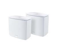 ASUS ZenWiFi AX Hybrid (XC5) AX3000 + Moca 2.5 Mesh WiFi 6 System (2 Units) - Whole Home Coverage Up To 3,500 Square Feet. & 4+ AiMesh Thick-Walled Rooms, Security