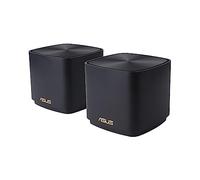 ASUS ZenWiFi AX Mini (XD4) Whole Home Mesh WiFi System (2 Pack), WiFi 6, 802.11ax, up to 3300 sq ft & 25+ devices, AiMesh, Lifetime Free Internet Security, Parental Controls, Easy Setup