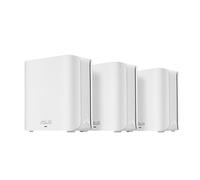 ASUS ZenWiFi BD4 (3-Pack) Dual-Band WiFi 7 Mesh, 3600 Mbps, 6500 sq.ft, Dual 2.5G Ports, Security and Parental Controls Included, Smart Home Master SSIDs