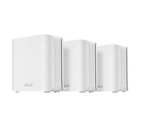 ASUS ZenWiFi BD4 (3-Pack) Dual-Band WiFi 7 Mesh, 3600 Mbps, 6500 sq.ft, Dual 2.5G Ports, Security and Parental Controls Included, Smart Home Master SSIDs