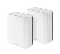 ASUS ZenWiFi BT6 Tri-Band WiFi 7 Mesh, 9.4 Gbps, 5800 sq.ft. (2pk), 2.5G WAN Port, Security and Parental Controls Included, Smart Home Master SSIDs, 4G & 5G Mobile Tethering- BT6 (W-2-PK)