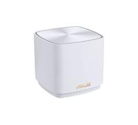 ASUS ZenWiFi XD4 plus (1 pk white) AX1800 Whole-Home Dual-band Mesh WiFi 6 System 1 pack Life-time free network security, parental controls, MU-MIMO support, Traditional QoS