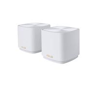 ASUS ZenWiFi XD5 (2pk White) AX5400 AX3000 Dual Band Mesh Wi-Fi 6 System GB LAN GB WAN 160MHz Bandwidth AiMesh AiProtection White- 90IG0750-MO3B40