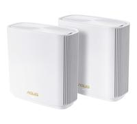 ASUS ZenWiFi XT8 AX6600 Whole-Home Tri-Band Mesh WiFi 6 System (2 Pack) - White