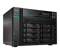 Asustor AS6508T 8-BAY NAS Server Atom C3538 Quad Core DENVERTON 2.1GHZ 8GB 2X2.5GBE 2X10GBE Raid 0.1 JBOD SATA6GB USB 3.0