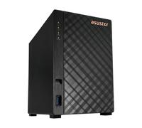 Asustor Drivestor 2 Gen 2 AS1202T, 2 Bay NAS, Quad-Core 1.7GHz CPU, 2.5GbE Port, 1GB DDR4, 3 USB 3.0, Network Attached Storage for Personal and Home Cloud Backup (Diskless)