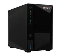 Asustor Drivestor 2 Pro AS3302T 2 Bay NAS, Quad Core 1.4 GHz CPU, 2GB RAM DDR4, Personal Private Cloud, Network Attached Storage Enclosure (Diskless)