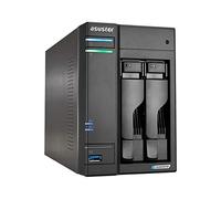 Asustor Lockerstor 2 Gen 2 AS6702T | 2 Bay NAS, Quad Core 2.0GHz CPU, 4 M.2 PCIe 3.0 SSD Slots, 2 2.5GbE Ports, 4GB RAM DDR4, Network Attached Storage (Diskless)
