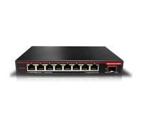 Asustor Switch'nstor 9 Gen 2 ASW209X, 9 Port Unmanaged Ethernet Switch, 1 x 10GbE, 8 x 2.5GbE Multigig Switch, Plug & Play, Desktop/Wall Mount