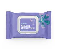 ASUTRA Yoga Mat Towels (Lovely Lavender) Bag (30 Wipes) - No Slippery Residue Deep Cleaning for Fitness Equipment and Fitness Equipment