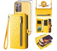 Asuwish Phone Case for Galaxy Note20Ultra 5G ZSZX9K Yellow1