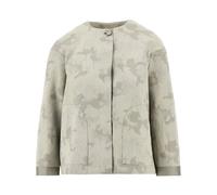 ASV Camo Flower Jacquard Jacket - female - Emporio Armani - Light Jackets - Gray - M - Jackets M