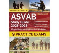 ASVAB Study Guide 2025-2026: Practice Exams and ASVAB Prep Book: [15th Edition]: 9 Practice Exams and ASVAB Prep Book [15th Edition]