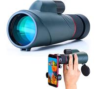 ASVIL 10-20X50 High Definition small portable telescope for Teens Adults. Newest Waterproof small portable telescope telescope-BAK4 Prism for Bird Watching Camping Traveling Hiking