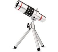 ASVIL 18X Phone HD Photography Travel Photo small portable telescope with Tripod for Bird Watching, Hiking, Camping