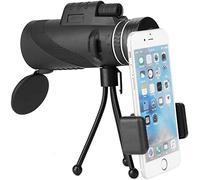 ASVIL 40x60 8X Zoom Lens HD Smartphone Small Portable Monocular Portable BAK4 Prism Small Portable Monocular with Wrist Strap Waterproof for Bird