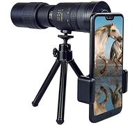 ASVIL 4K 10 300X40Mm Super Telephoto Zoom Portable New,with Smartphone Holder and Tripod,Zoom Small Portable Monocular Waterproof for Bird Watchin