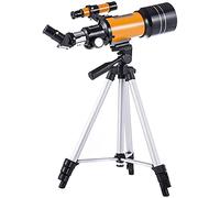 ASVIL 70Mm Astronomical Small Portable Monocular 150X High Power Refractor Spotting Scope with 5×24 Finder Scope Tripod Moon Filter 3X Barlow Lens