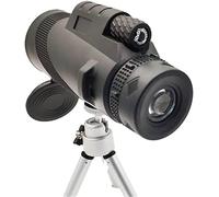 ASVIL 80X100 Super small portable telescope Spyglass Prism Wide Angle HD Handheld with Phone Tripod Scope Camping