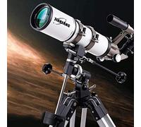 ASVIL Focal Length 600Mm,Small Portable Monocular Refractor Small Portable Monocular Scope,Multilayer Green Film,Finder Mirror 6×30,Zenith Mirror 90 Degrees with Equatorial Mount and Tripod