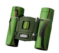 ASVIL Mini Binoculars, 8x21 Compact Folding Telescope, BAK4 Prism, FMC Lens, Ideal for Nature Observation, Wildlife, Birdwatching, Sports, Concerts,Green