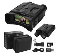 ASVIL Night Goggles, 4K WiFi Night Vision Binoculars Device 800m Full Dark 8W Infrared 10x Digital Telescope Goggles For Hunting Camping Video Record Night Vision Device