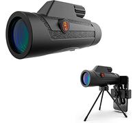 ASVIL Portable 12X50 small portable telescope for Adults. with FMC Lens & BAK4 Prism. Waterproof with Smartphone Holder & Trip