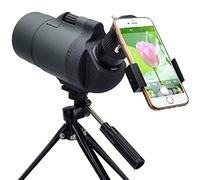 ASVIL Professional Astronomy 25~75X Zoom Monoculars 780/70mm High Magnification HD Night Vision Bird ASVIL Waterproof IPX7 Outdoor ASVIL with Mobile Phone Adapter and Desktop Tripod Double