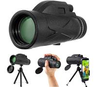 ASVIL Small Portable Monocular 80x100, high power HD waterproof Small Portable Monocular,adult Small Portable Monocular with mobile phone holder tr