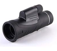 ASVIL10x42 HD High Power BAK4 Prism FMC Lens Monocular Compact with Smartphone Adapter Life Waterproof Fogproof Monocular for Adult Bird Watching, Outdoor Hunting