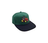 ASVP Shop Children's Baseball Cap with Tractor - Boys Cap, Sporty Baseball Cap for Boys by, Green, Einheitsgröße-11 Jahre