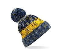 ASVP Shop Corkscrew Cable Knitted Bobble Hat Plain Mens Womens Beanie Warm Winter Pom Wooly Cap (Morning Frost)