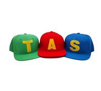 ASVP Shop Fancy Dress Hats Inspired by Classic Cartoon Characters - Costume Cosplay Party Fancy Dress Unisex for Adults and Kids (Red - Green - Blue Set)