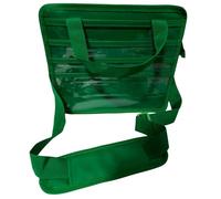 ASVP Shop Jehovah's Witness JW Ministry Bag With Strap - Tract & Magazine Holder for Field Service, Pioneer School, Green