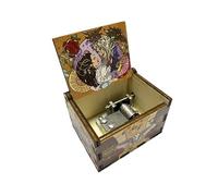 ASVP Shop Labyrinth Music Box - Hand Cranked Music Box - Fantasy Music Box - Mini Wooden Chest Music Box - Handcrafted
