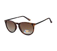ASVP Shop Mens Womens Classic Vintage Sunglasses Shades Vintage Retro Style Polarised (Matte Tortoise, Gradient Brown)