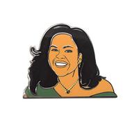 ASVP Shop Michelle Obama Enamel Pin First Lady Soft Jewelry Badge Lapel USA President